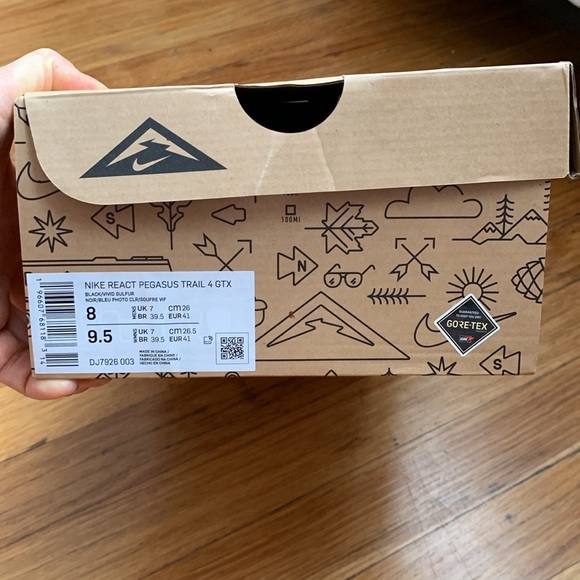 Nike React Pegasus Trail 4GXT RUNNING SHOES WOMEN - Picture 4 of 8